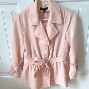 NWT Banana Republic Light Pink Jacket Size XS Petite
